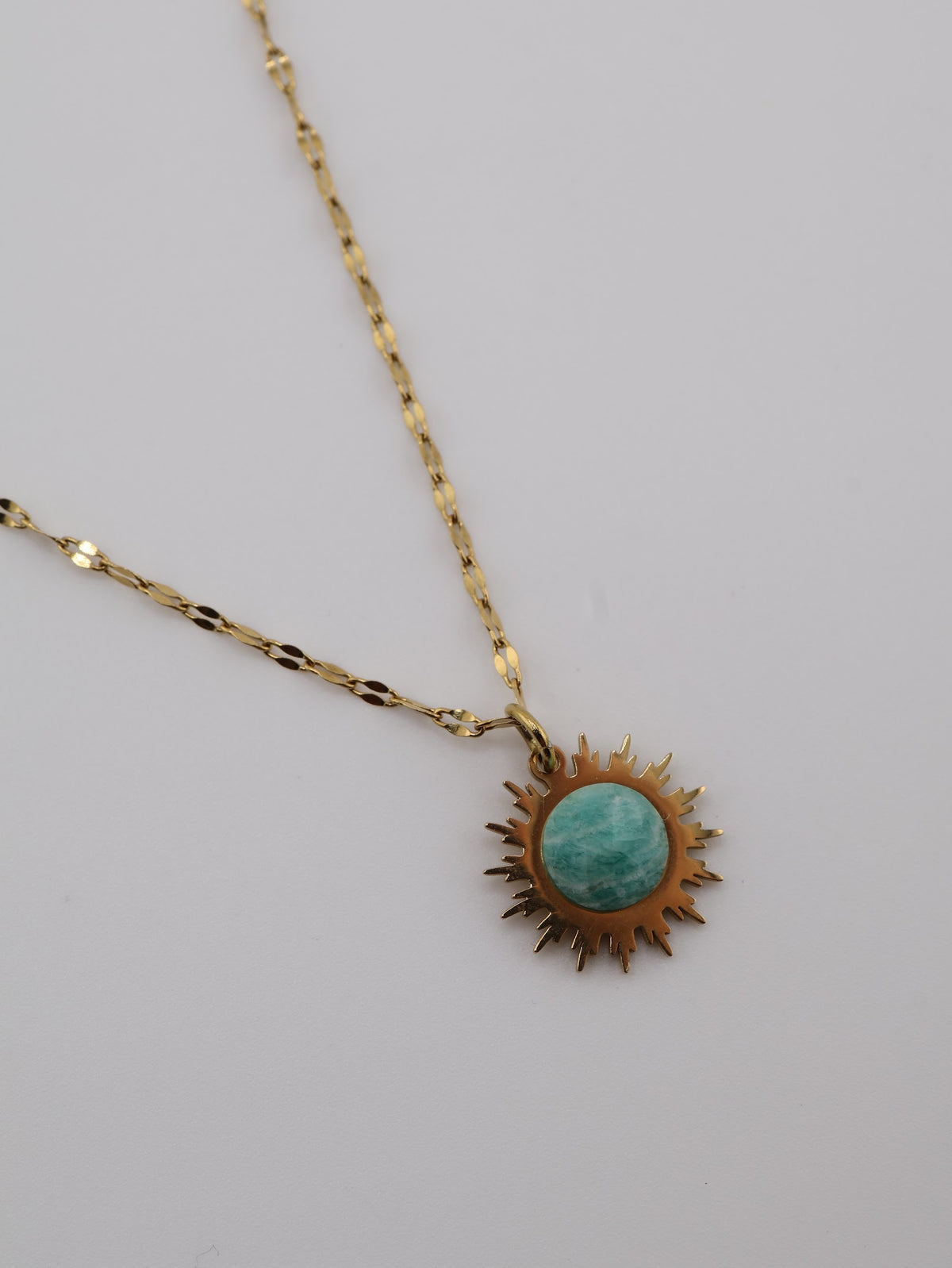 Elios Amazonite necklace — NOEVAH