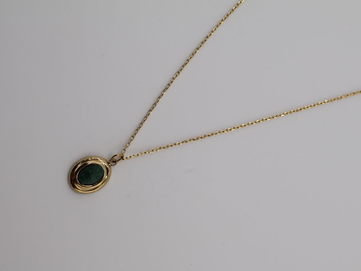 Amalya Necklace African Jade necklace — NOEVAH
