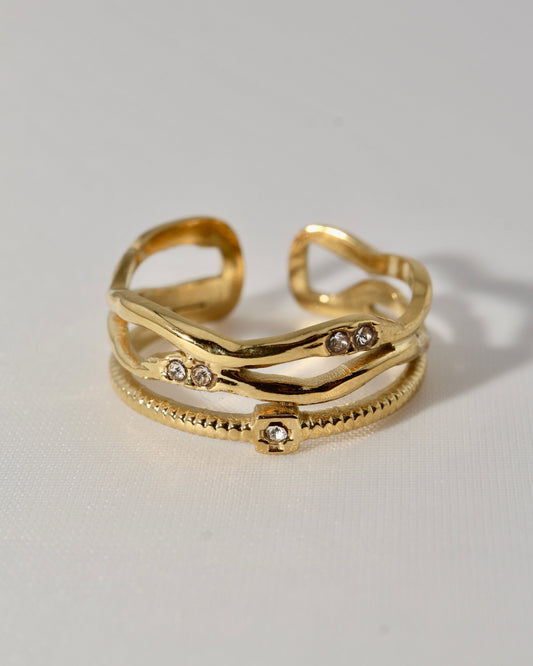 Osaka ring — stainless steel | NOEVAH