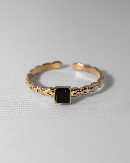 Lima Agate ring — natural stone | NOEVAH