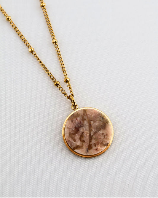 Juna Jasper necklace — natural stone | NOEVAH