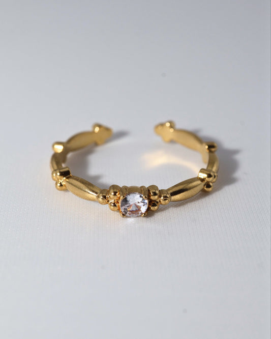 Zanzibar Gold ring — stainless steel | NOEVAH