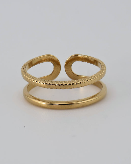 Naya Gold ring — stainless steel | NOEVAH
