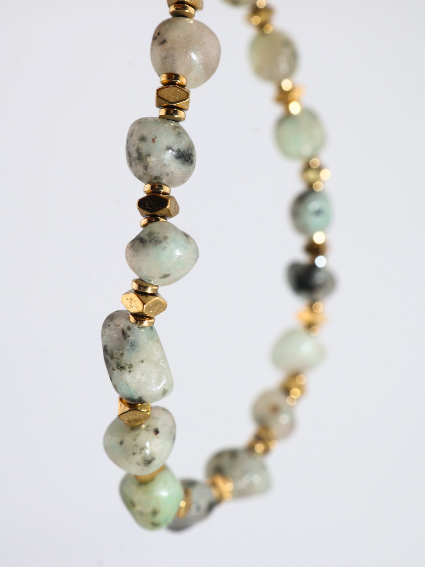 Tulum African Turquoise bracelet — natural stone | NOEVAH