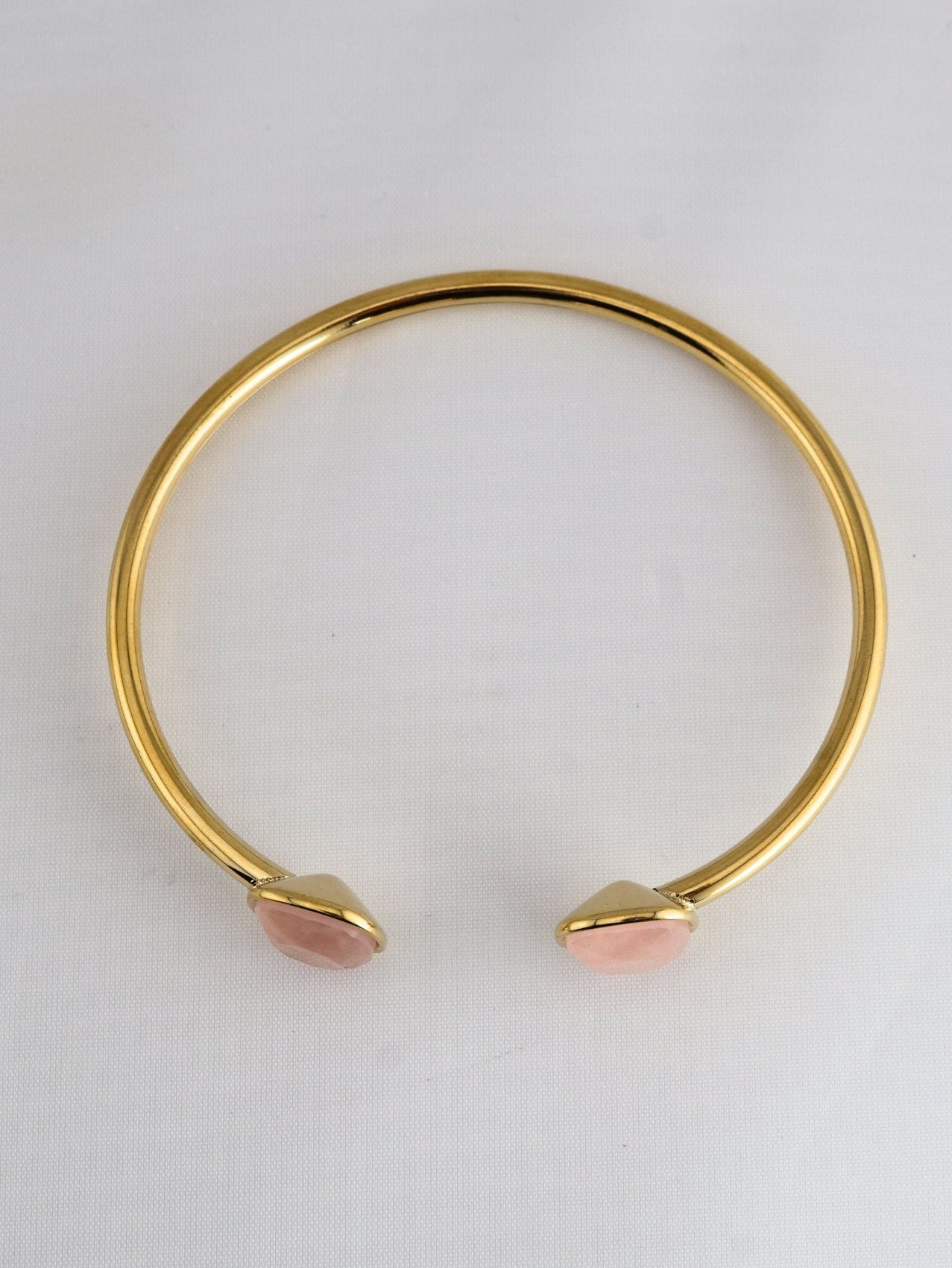 Bora Pink Quartz bracelet — natural stone | NOEVAH