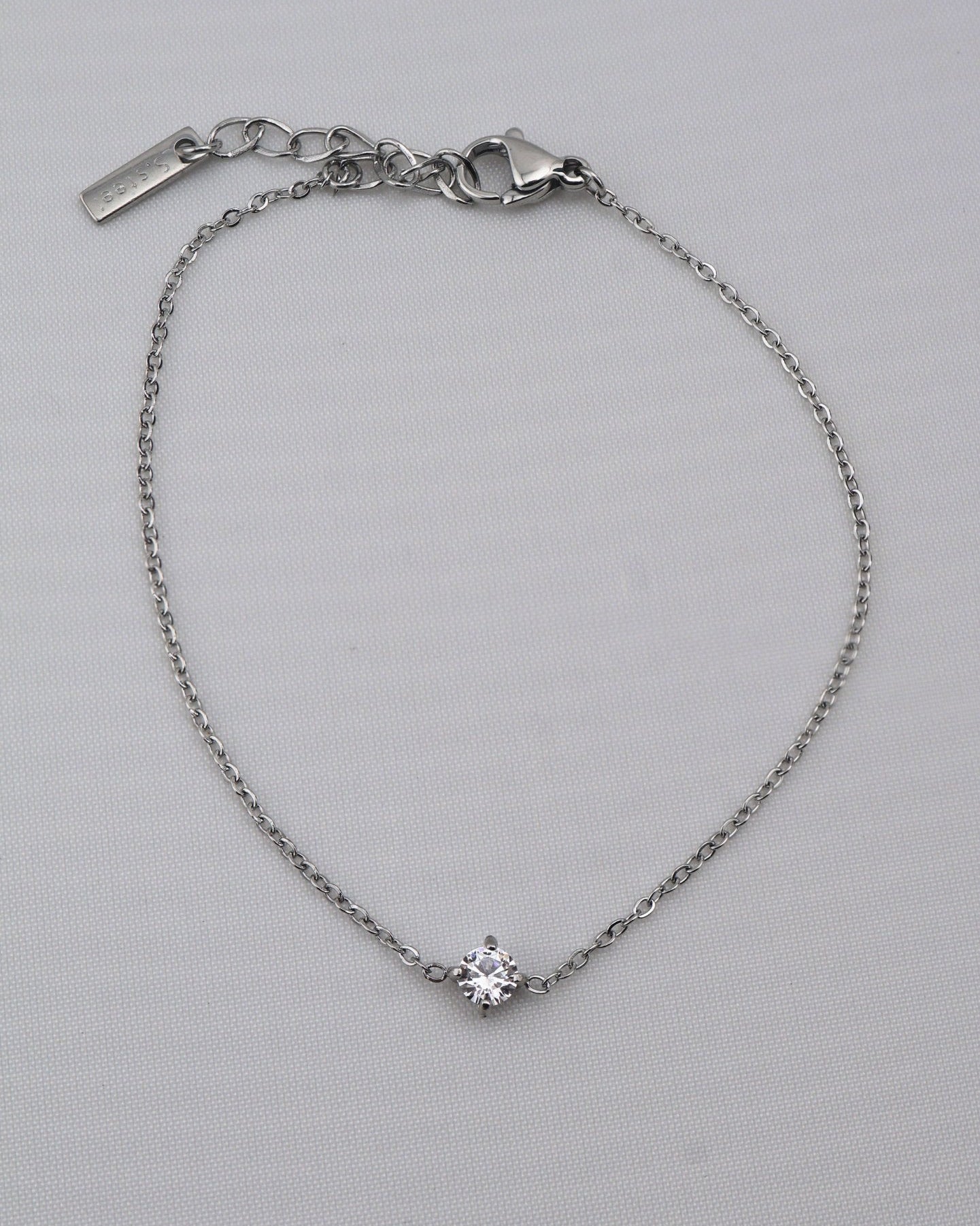 Venitia Silver bracelet — stainless steel | NOEVAH
