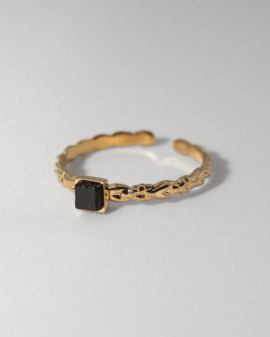 Lima Agate ring — natural stone | NOEVAH