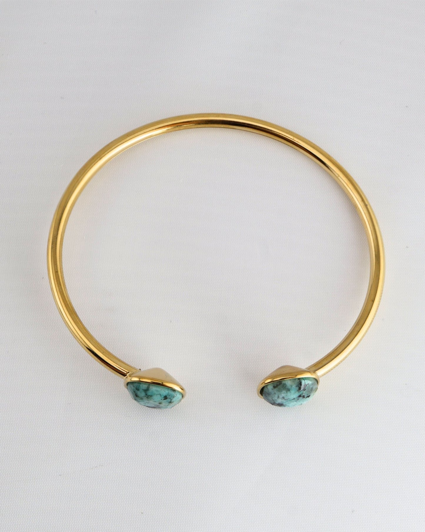 Bora African Turquoise bracelet — natural stone | NOEVAH