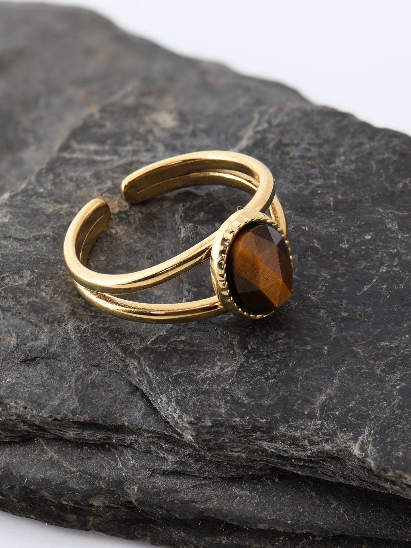 Portimao Tiger Eye Ring
