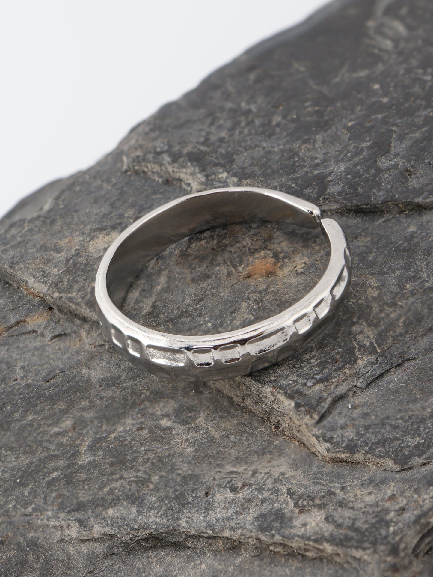 Alma Silver ring — stainless steel | NOEVAH