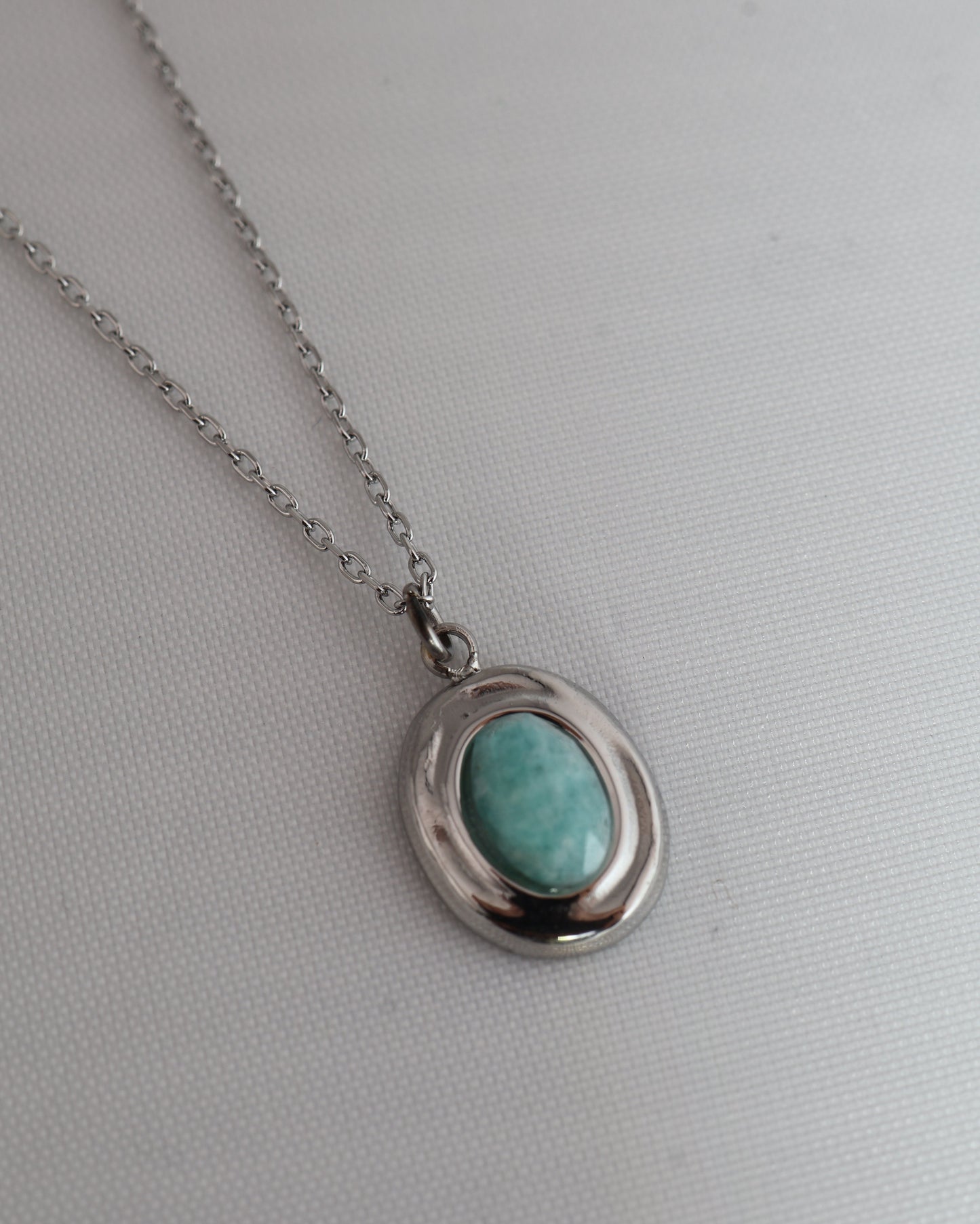Amalya Amazonite Silver
