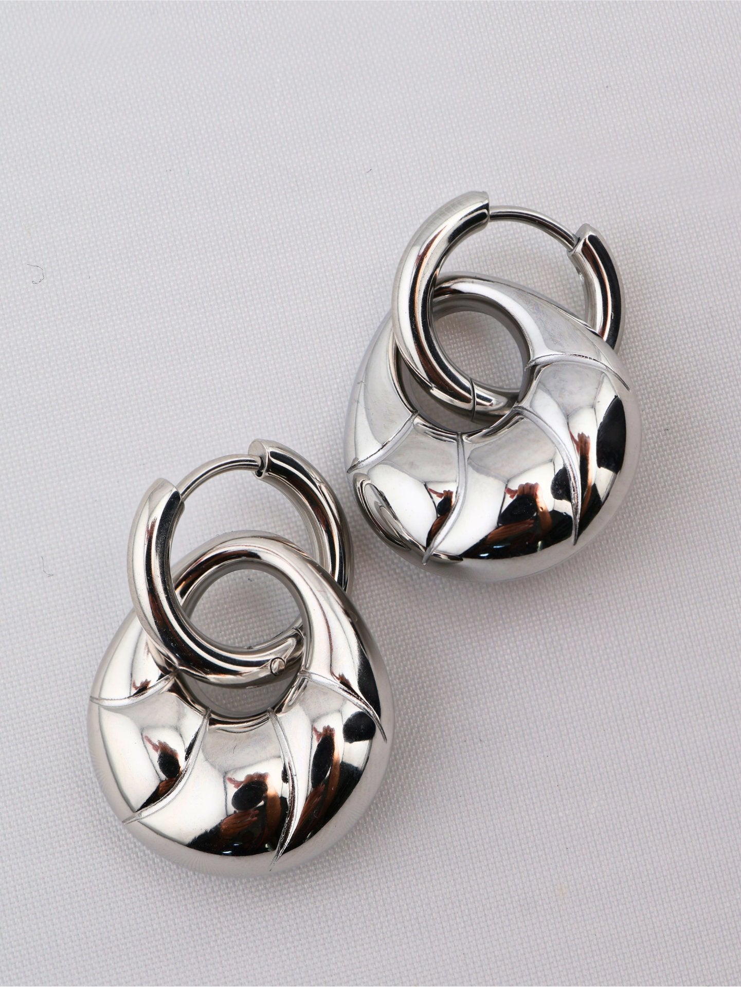 LYS earrings — stainless steel | NOEVAH