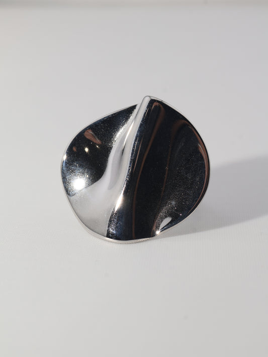 Wiam Silver ring — stainless steel | NOEVAH