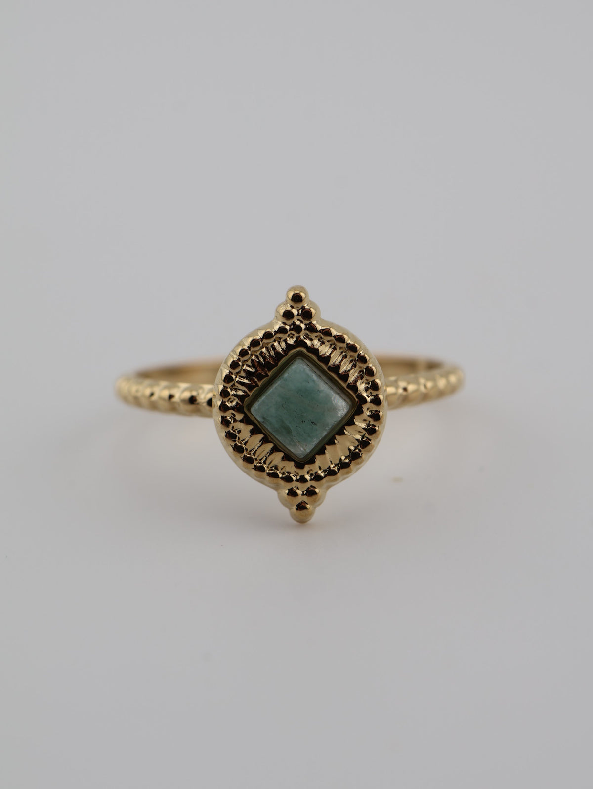 Eivissa Ring Amazonite