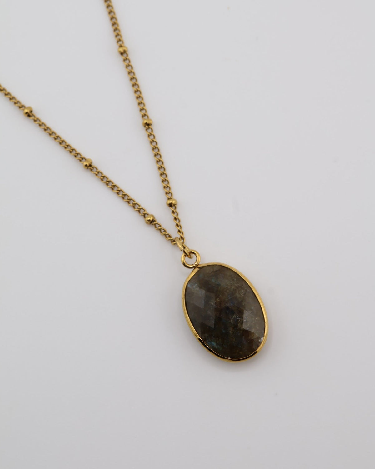 Terra Labradorite necklace — NOEVAH