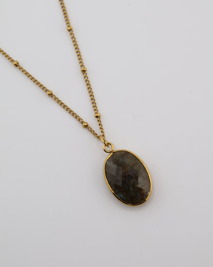 Terra Labradorite necklace — NOEVAH
