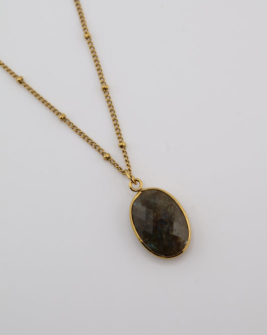 Terra Labradorite necklace — NOEVAH