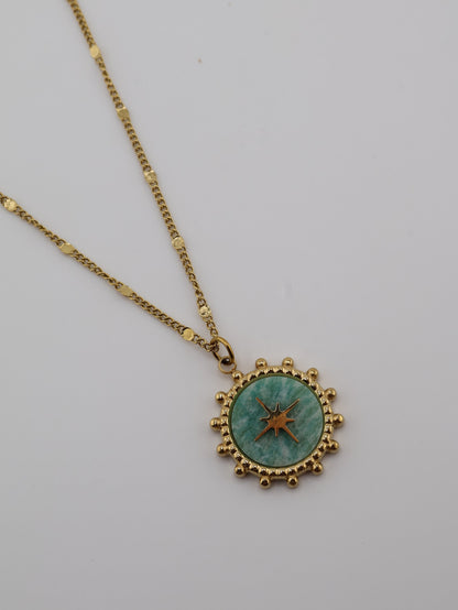 Jada Amazonite necklace — NOEVAH