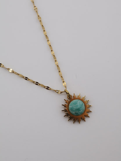Elios Amazonite necklace — NOEVAH