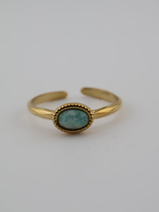 Milan Ring Amazonite — NOEVAH