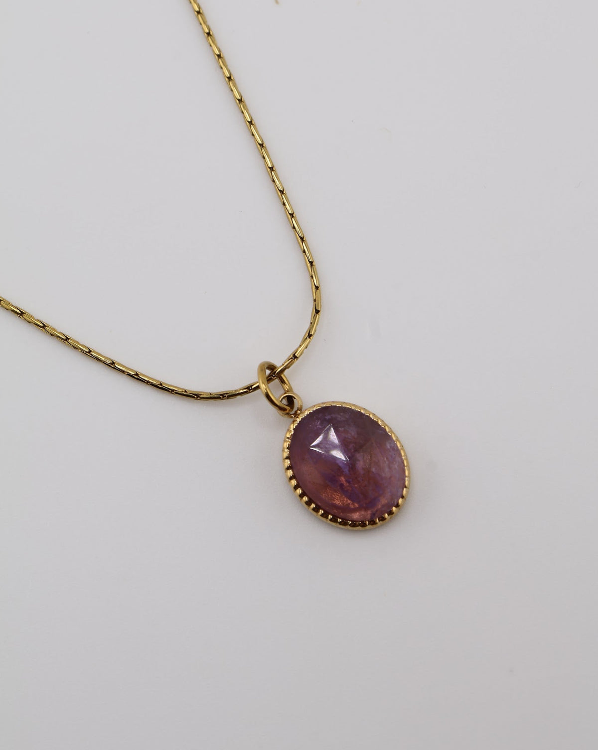Portimao Necklace Amethyst necklace — NOEVAH