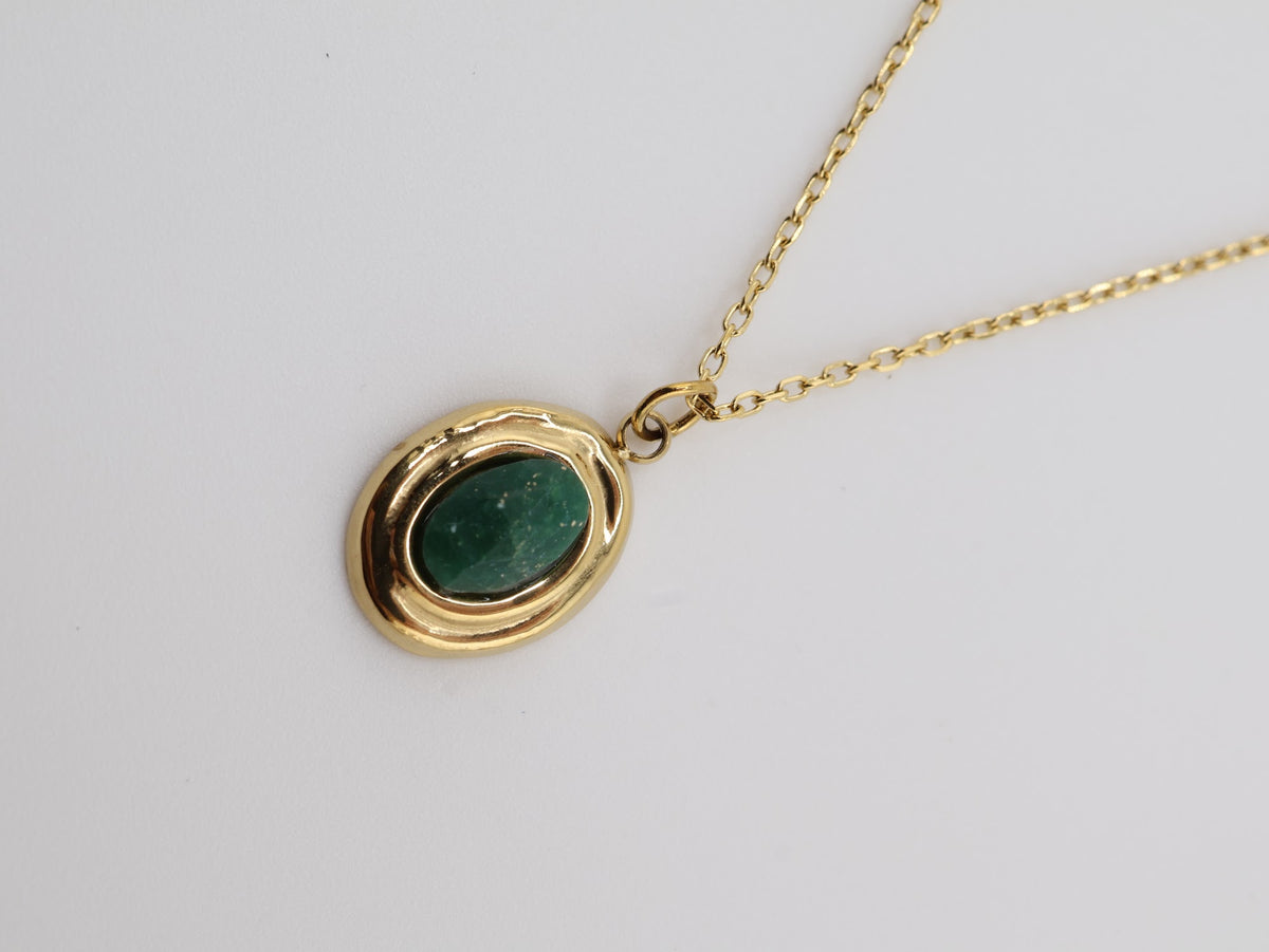 Amalya Necklace African Jade necklace — NOEVAH