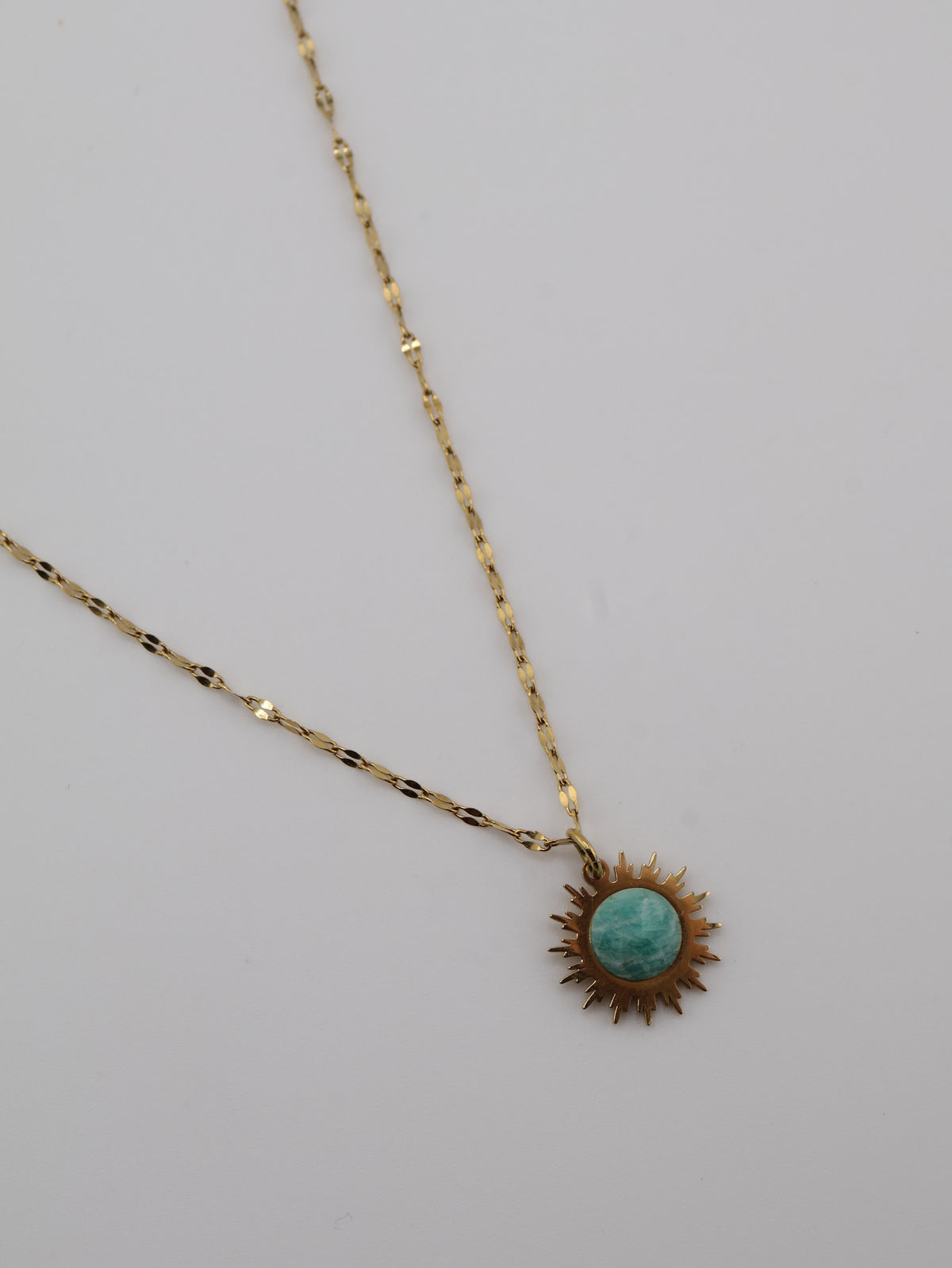 Elios Amazonite necklace — NOEVAH