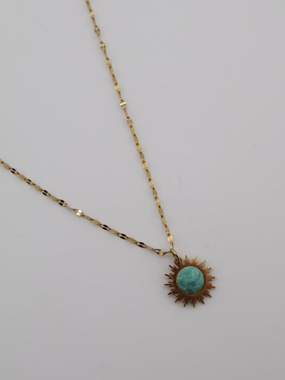Elios Amazonite necklace — NOEVAH