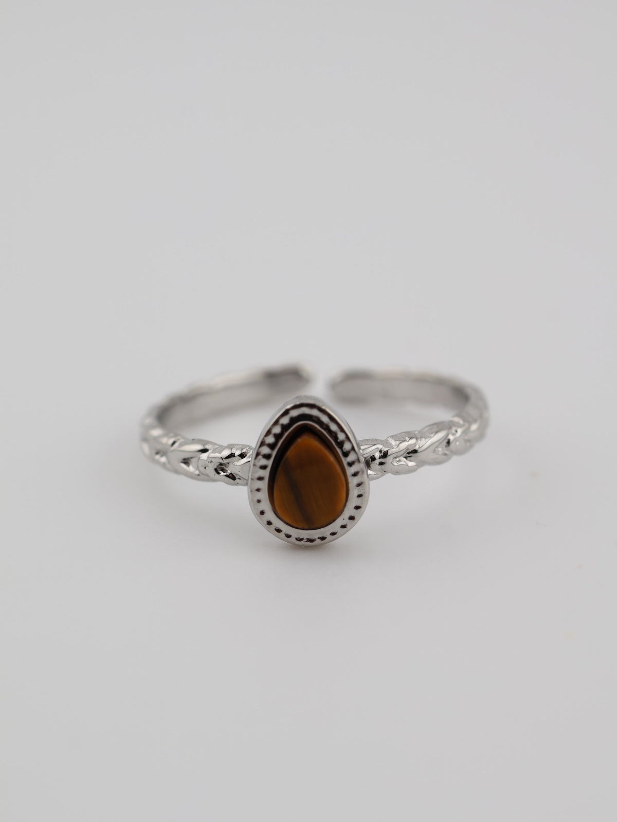 Jerez Tiger Eye Silver