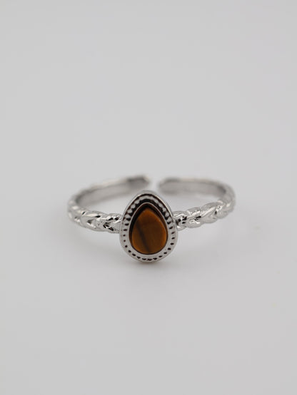 Jerez Tiger Eye Silver
