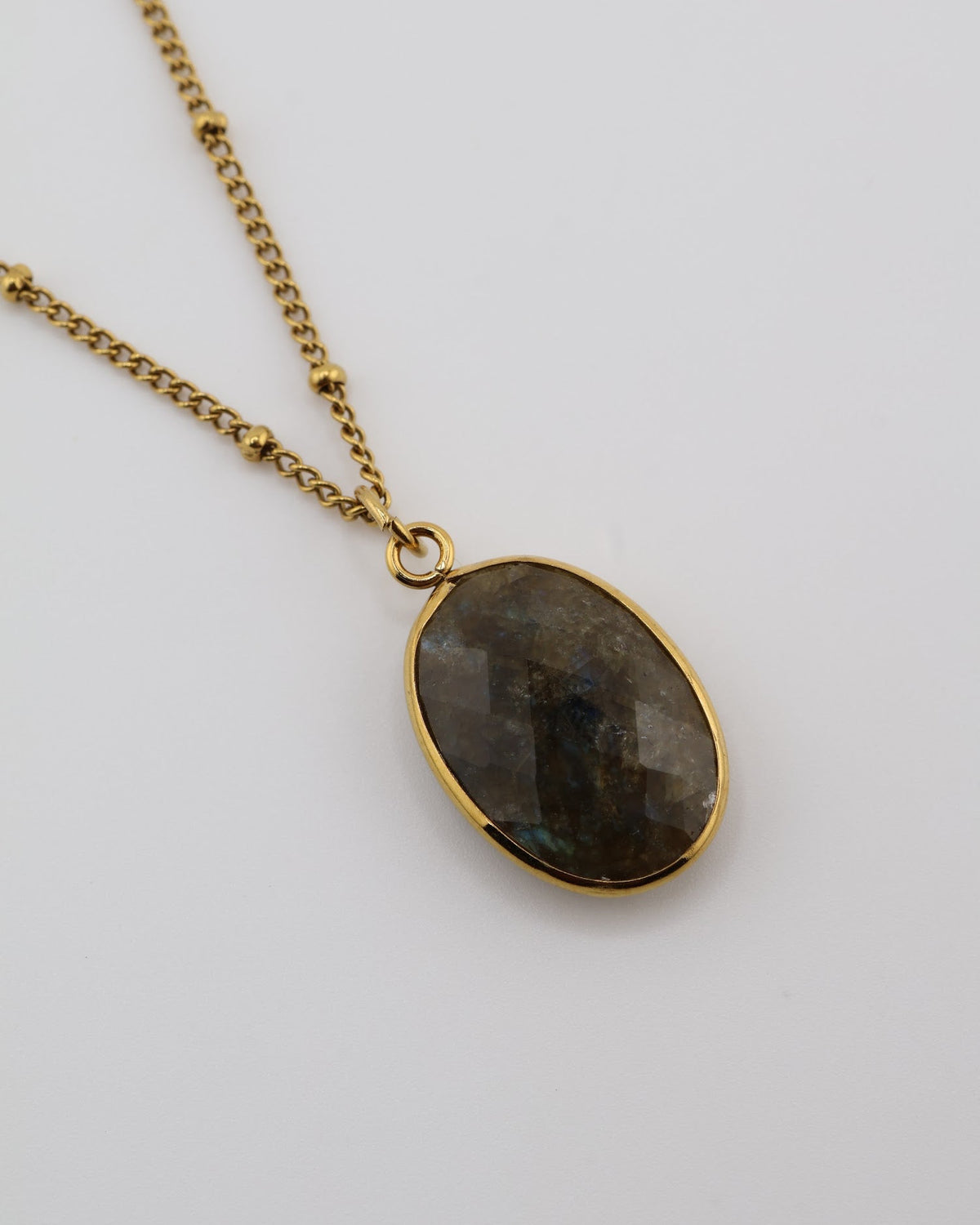 Terra Labradorite necklace — NOEVAH