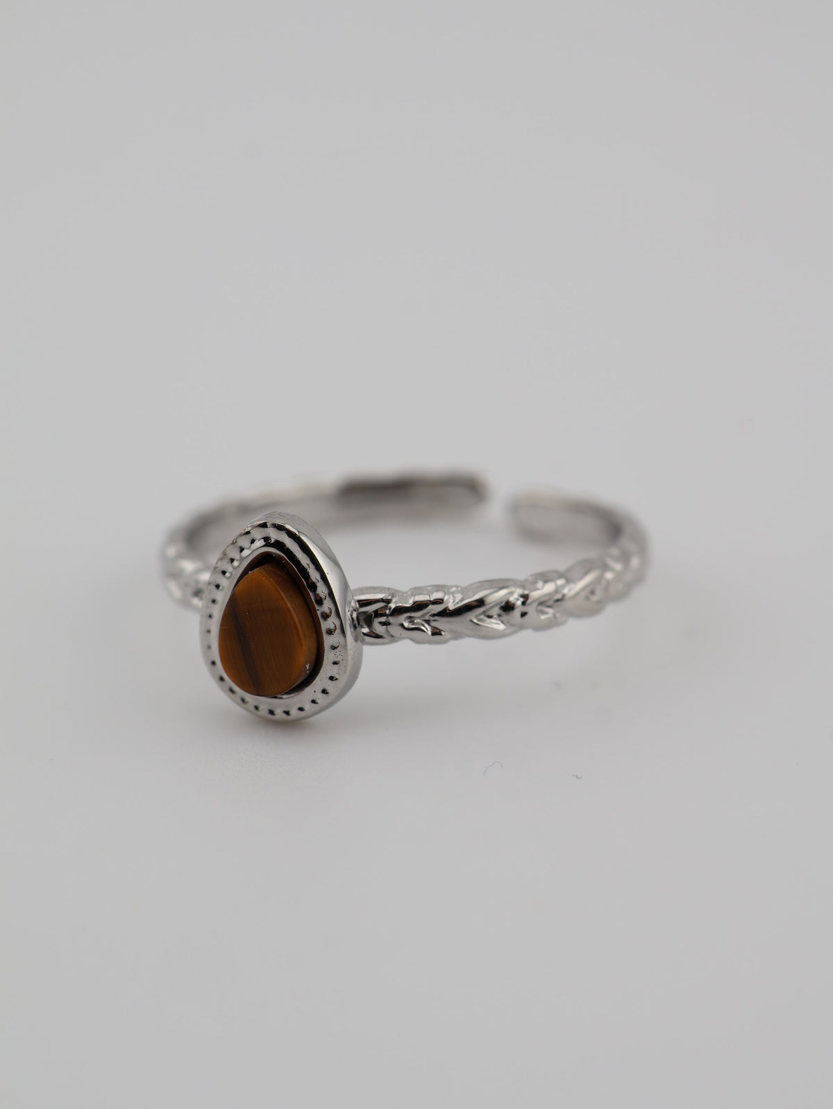 Jerez Tiger Eye Silver