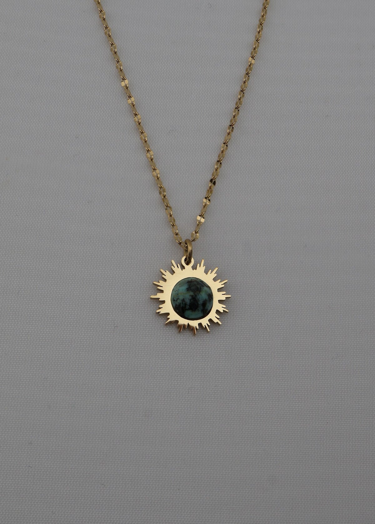 Elios Necklace African Turquoise