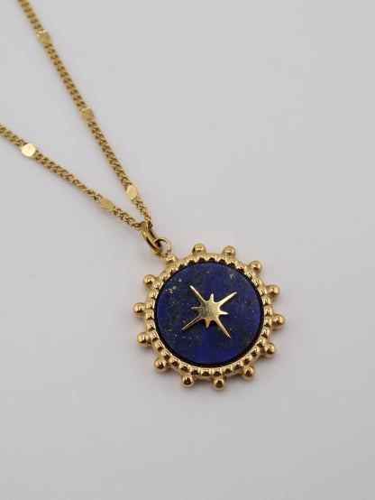 Jada Lapis Lazuli necklace — NOEVAH