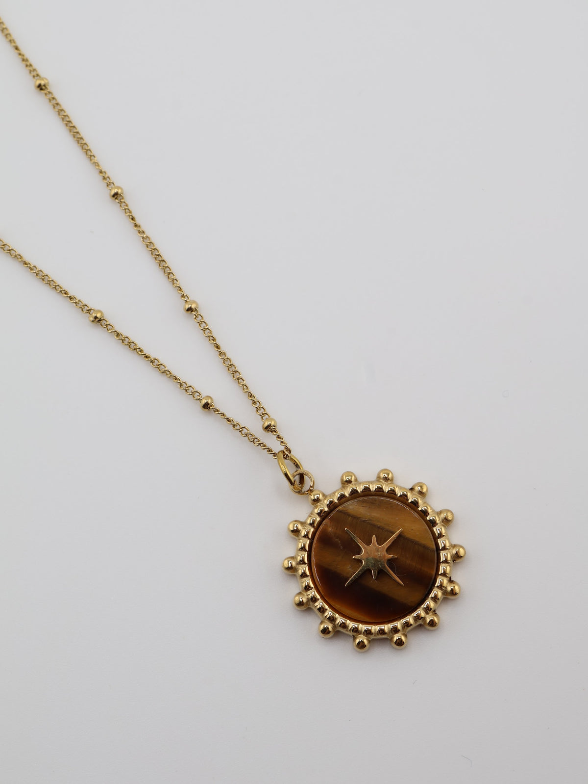 Jada Tiger Eye necklace — NOEVAH