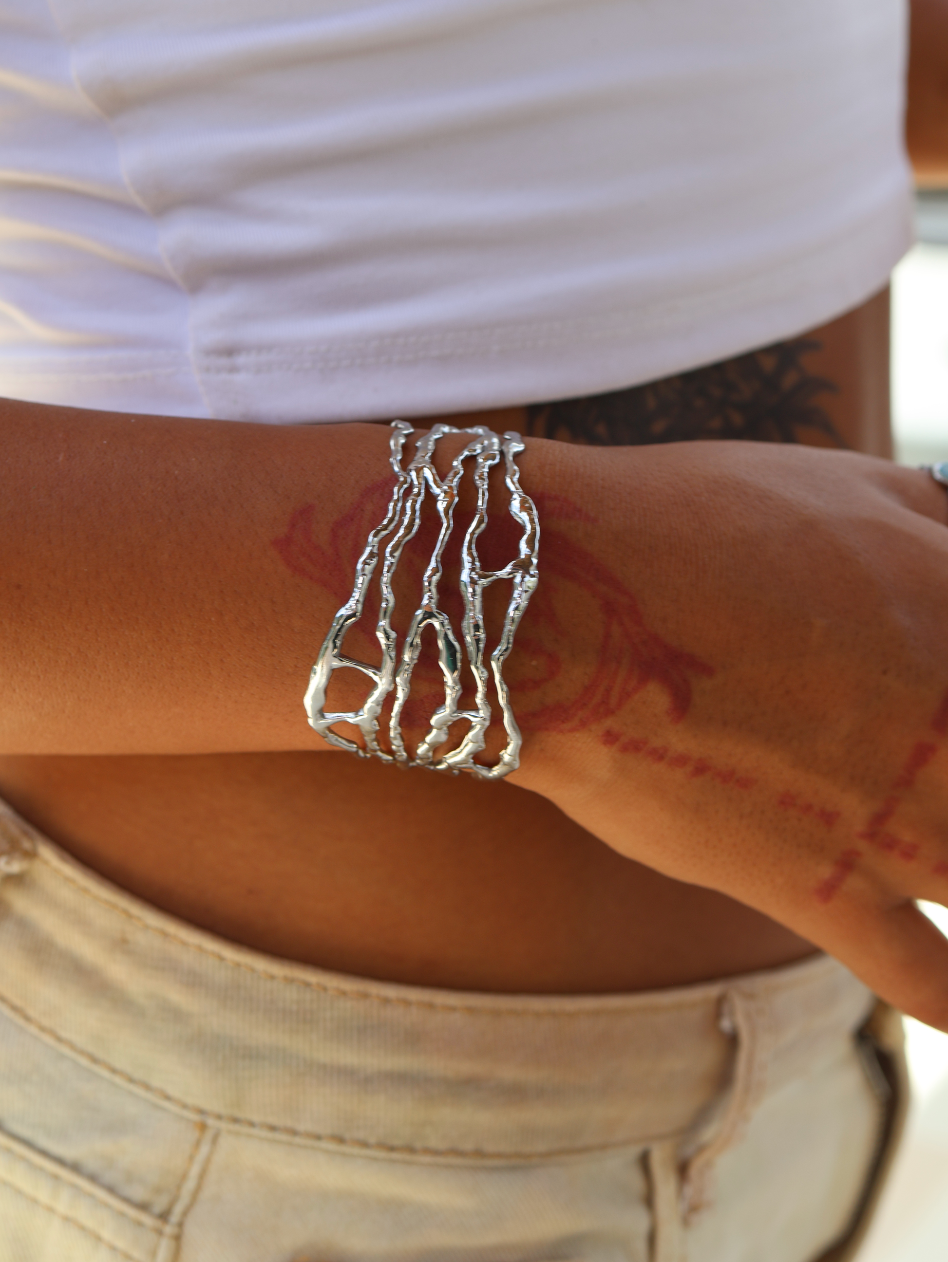 Azur Silver bracelet — stainless steel | NOEVAH