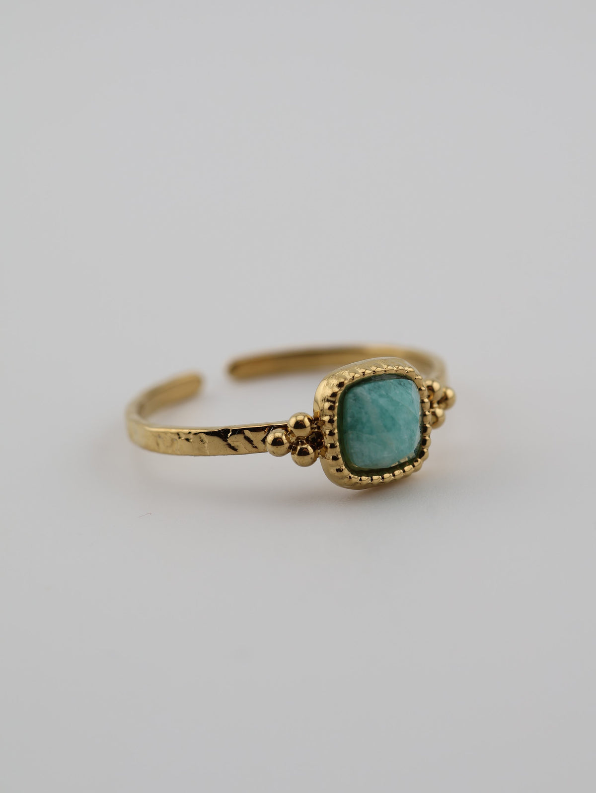 Belize Ring Amazonite