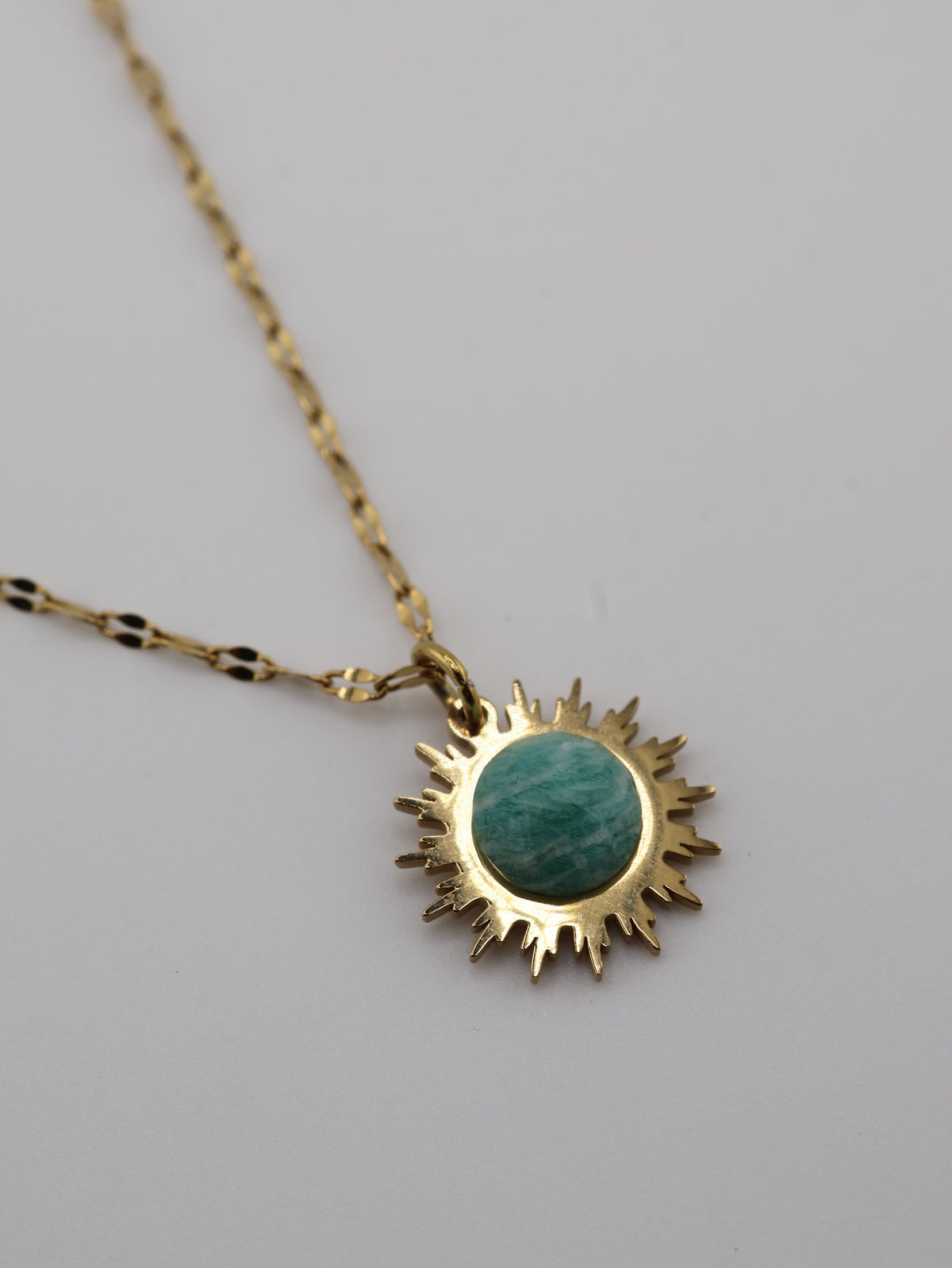 Elios Amazonite necklace — NOEVAH