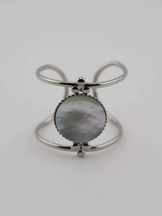 Amalfi Mother of Pearl Silver — NOEVAH