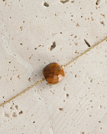 Rio Tiger Eye bracelet — natural stone | NOEVAH