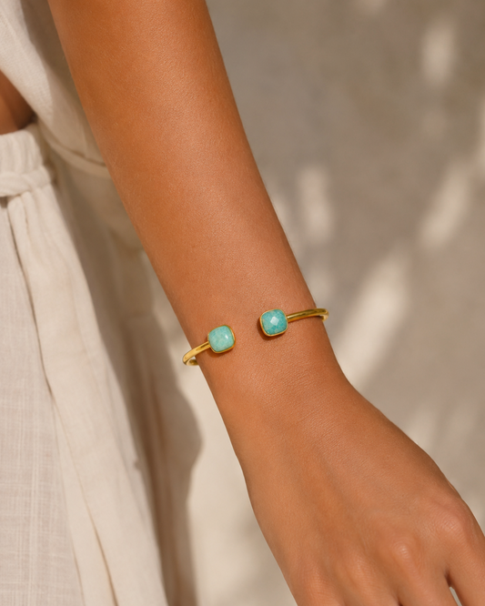 Bora Amazonite bracelet — natural stone | NOEVAH