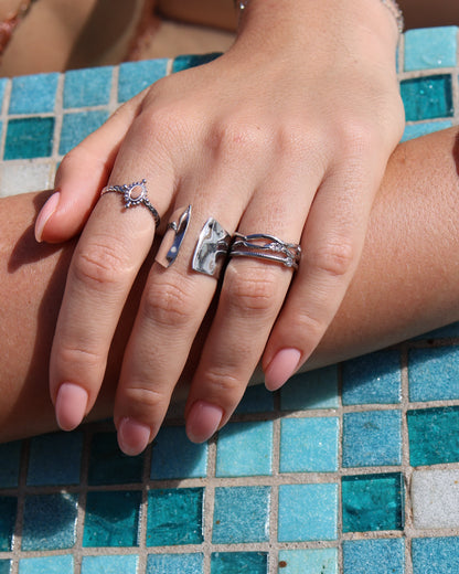 Lisboa | Rhodochrosite Silver