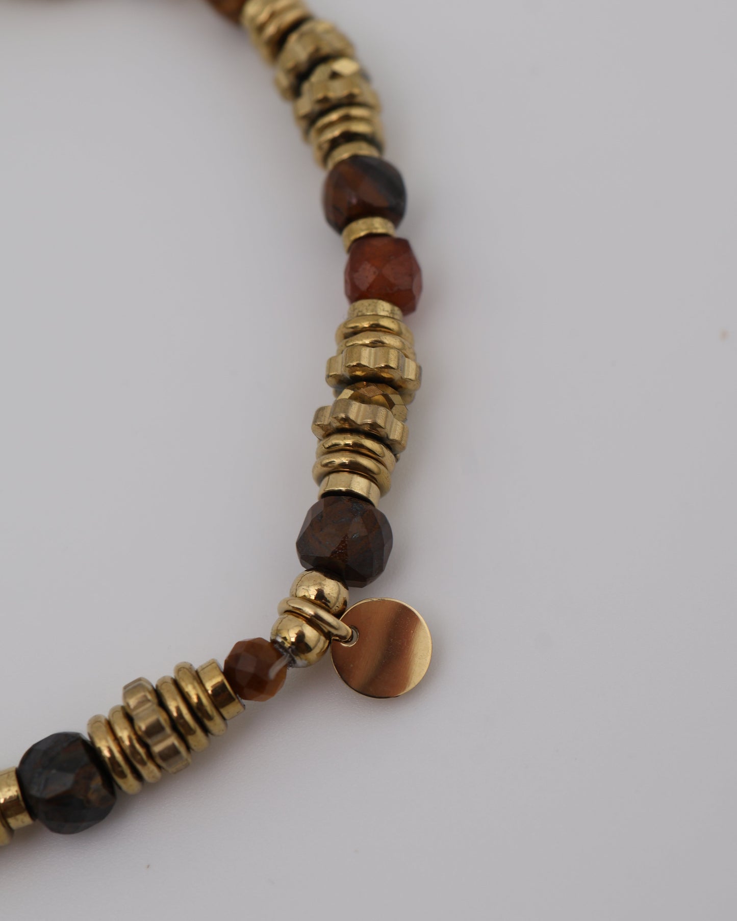 Bohemia Indian Jasper bracelet — natural stone | NOEVAH