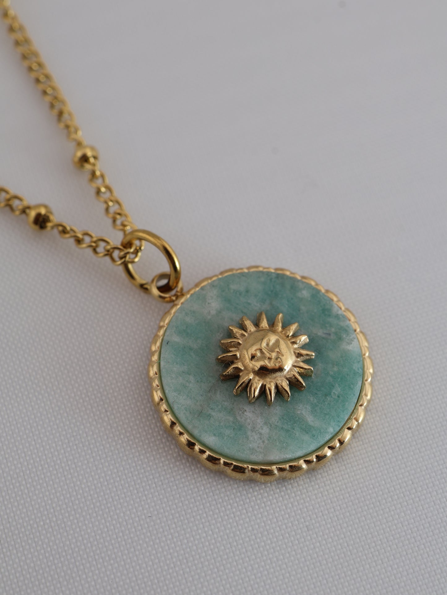 Malaga Amazonite necklace — natural stone | NOEVAH