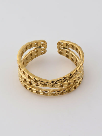 Mila gold ring
