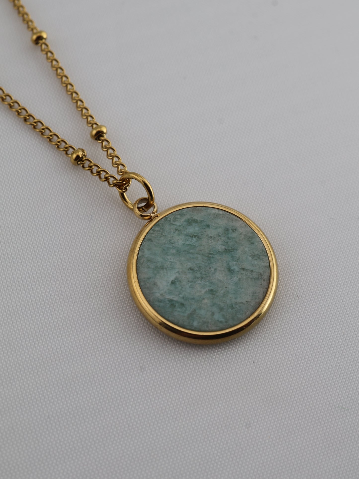 Juna Amazonite necklace — natural stone | NOEVAH
