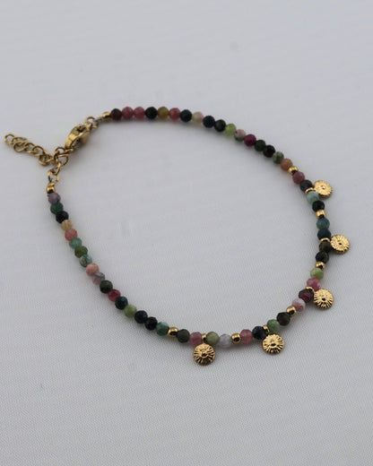 Seya Tourmaline bracelet — natural stone | NOEVAH