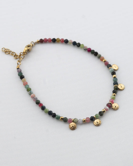 Seya Tourmaline bracelet — natural stone | NOEVAH