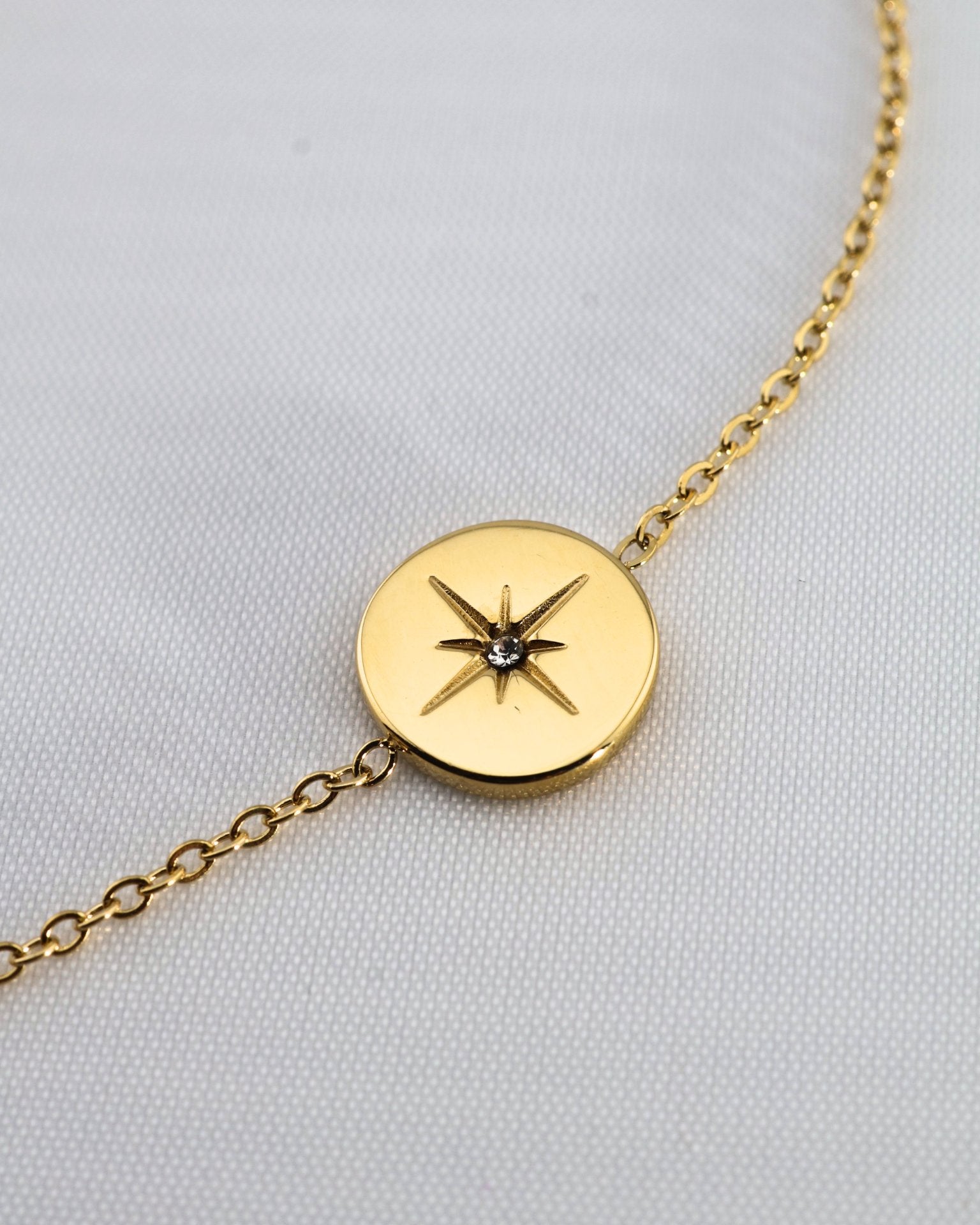 Estrella Gold bracelet — stainless steel | NOEVAH