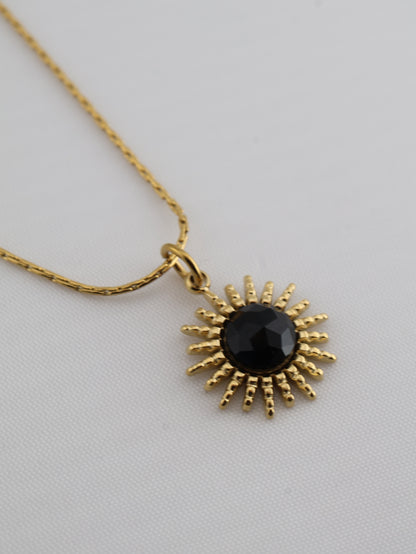 Samira Black Agate